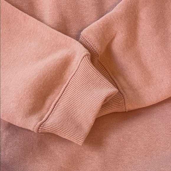 Hippie Rose Blush Off-the-Shoulder Sweater - Picture 6 of 6